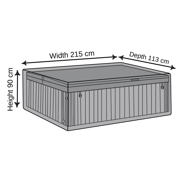 Rectangular Spa Cover