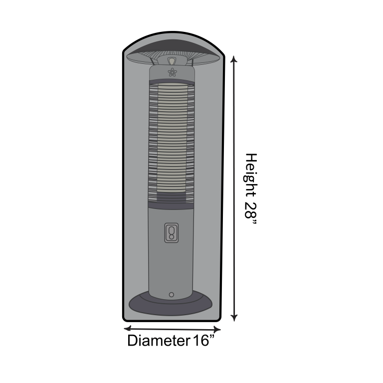 Round Patio Heater Cover