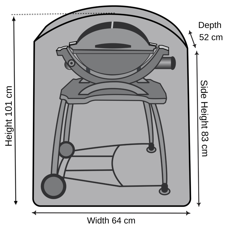 Cover Popular For Weber Q BBQ