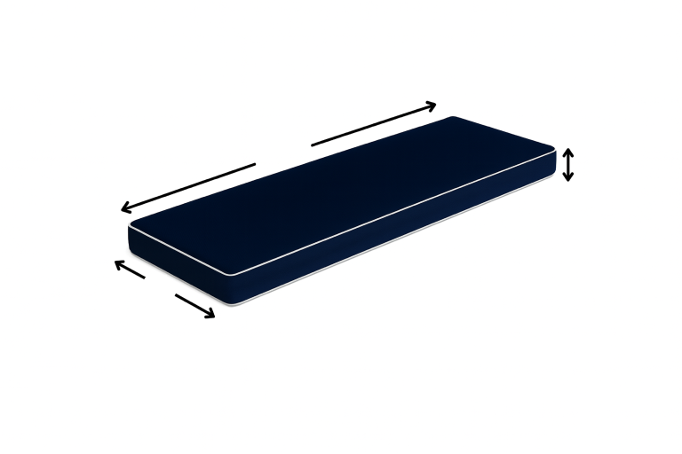 Custom Outdoor Bench Cushions
