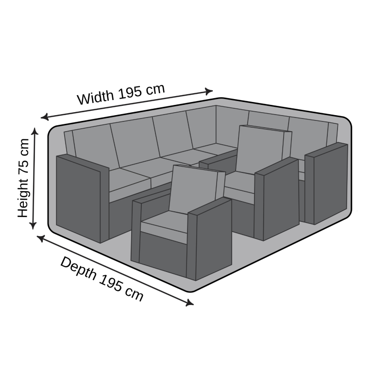 Outdoor Lounge Setting Cover