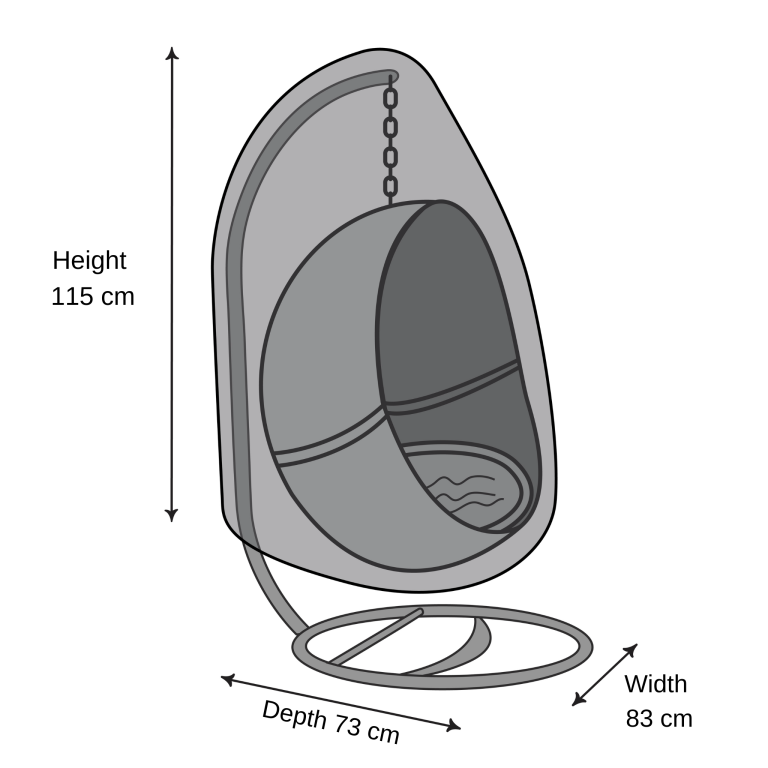 Hanging Egg Chair Cover